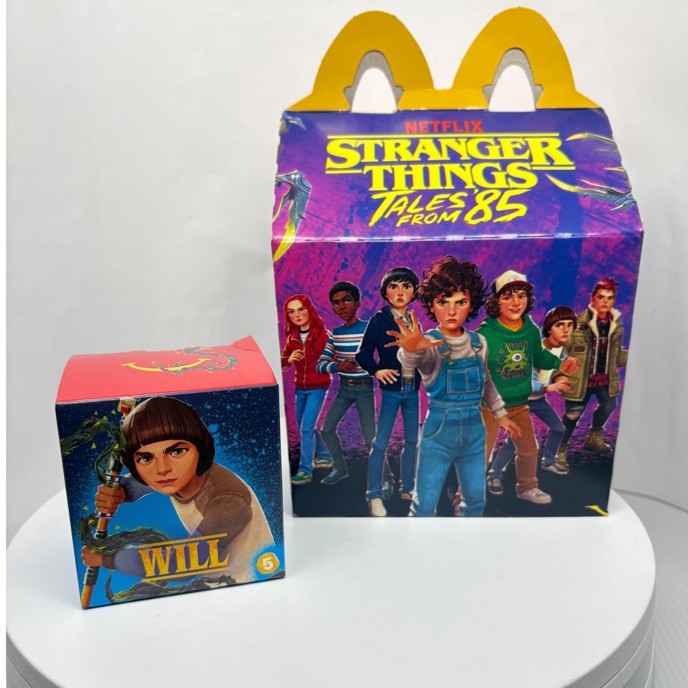McDonalds Stranger Things Tales From 85 Will Byers Happy Meal Toy Figure 2026